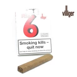 Villiger - Rio 6 Pressed Cigars - Pack Of 5