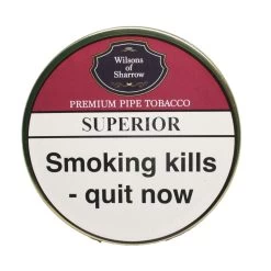 Wilsons Of Sharrow -Superior - 50g Tin Pipe Tobacco
