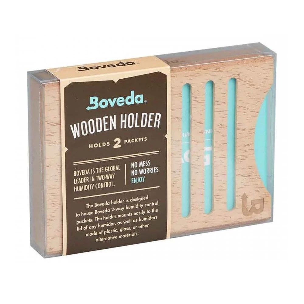 Boveda - Wooden Holder Stacked - Holds 2 60 Gram 3 Boveda - Wooden Holder Stacked - Holds 2 60 Gram