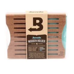 Boveda - Wooden Holder Side By Side - Holds 4 Packs Of 60 Gram